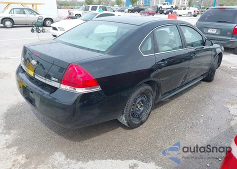 2010 Chevrolet Impala Ls из США, поврежденный, VIN 2G1WA5EK8A1237915